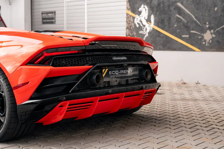 Lamborghini Huracán EVO Spyder Heck