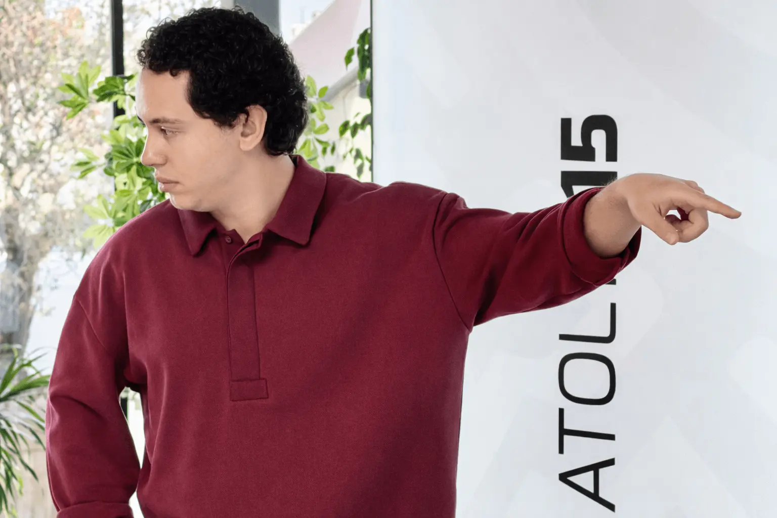 Next Talent 2 participant presenting product work during an in person demo day.