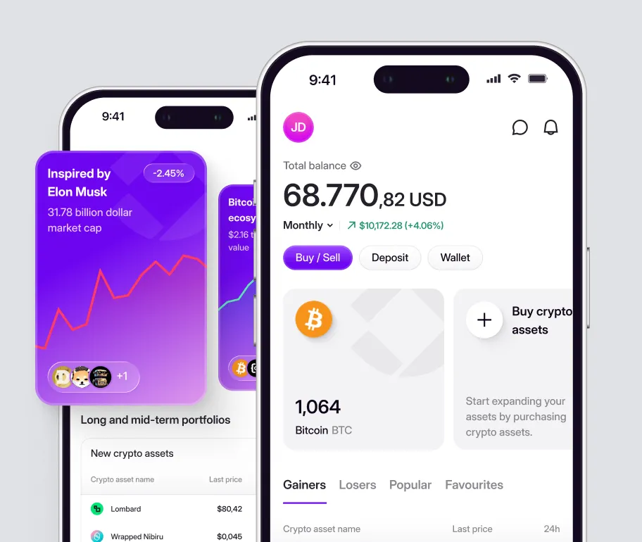 A digital platform showing an open project folder with a minimalist design, featuring a workspace and an annotation tool.