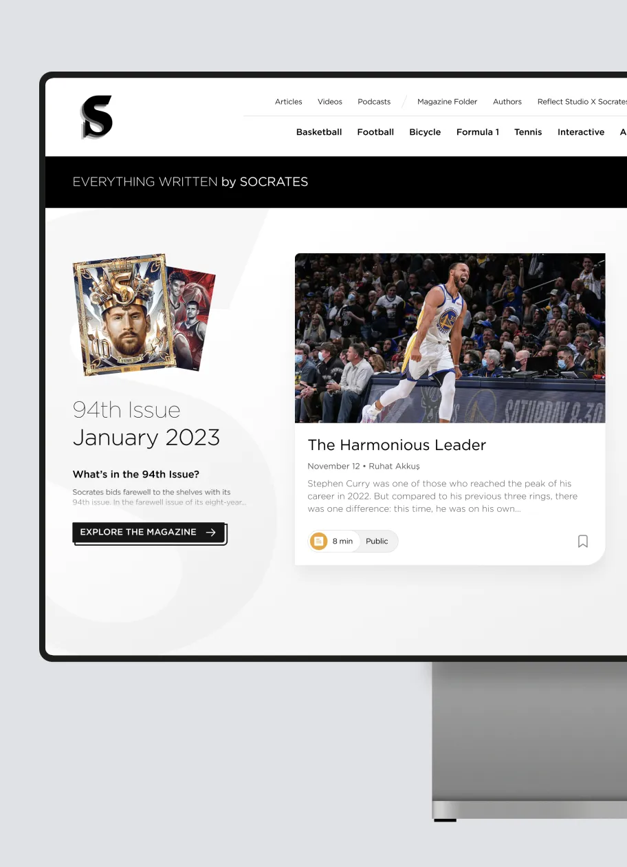 A digital platform showing an open project folder with a minimalist design, featuring a workspace and an annotation tool.