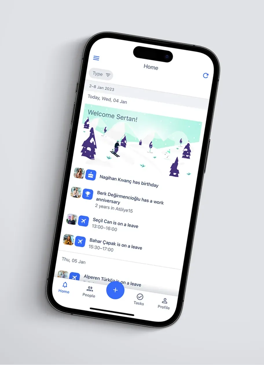 A digital platform showing an open project folder with a minimalist design, featuring a workspace and an annotation tool.