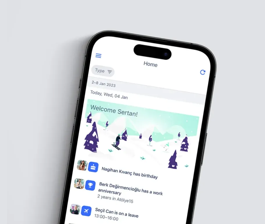 A digital platform showing an open project folder with a minimalist design, featuring a workspace and an annotation tool.