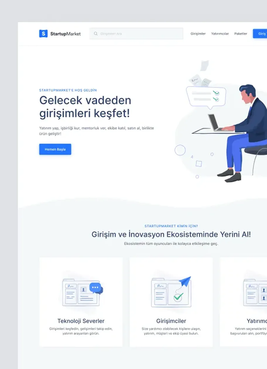 A digital platform showing an open project folder with a minimalist design, featuring a workspace and an annotation tool.
