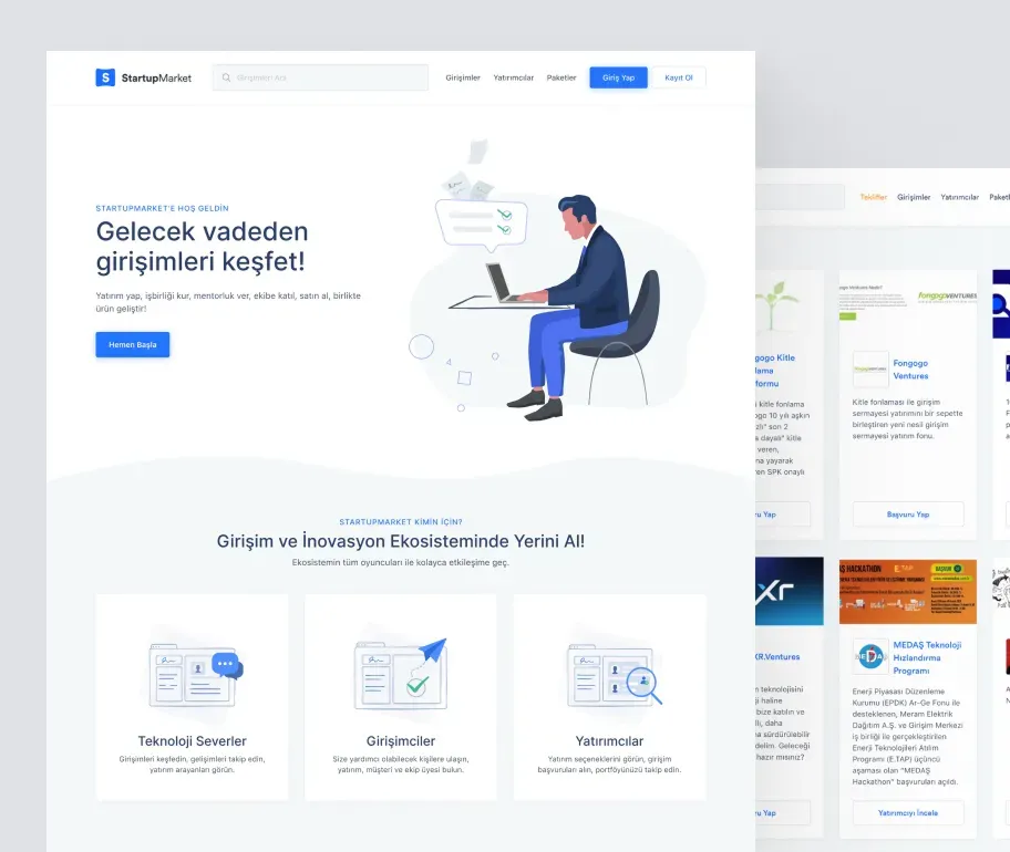 A digital platform showing an open project folder with a minimalist design, featuring a workspace and an annotation tool.