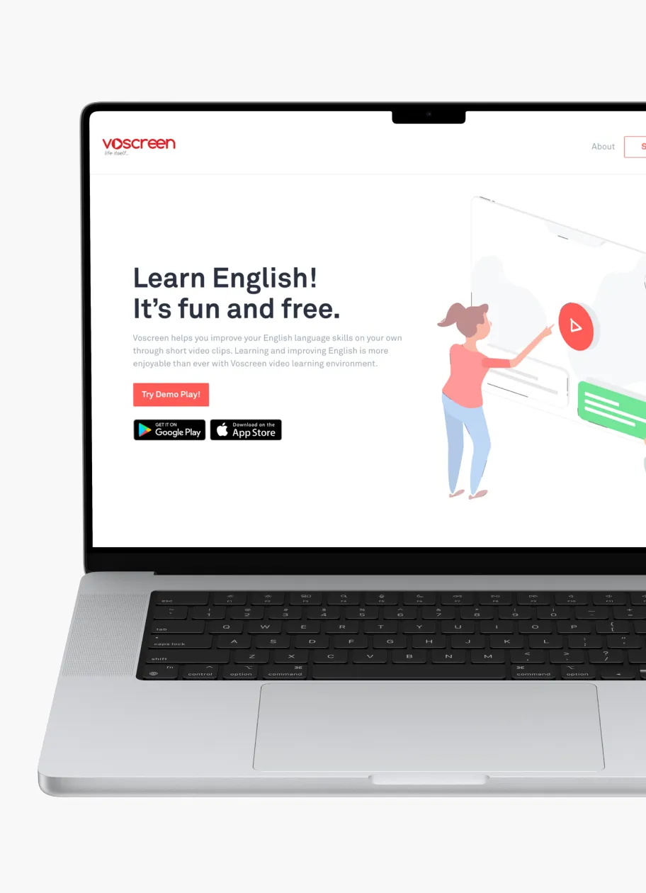 A digital platform showing an open project folder with a minimalist design, featuring a workspace and an annotation tool.