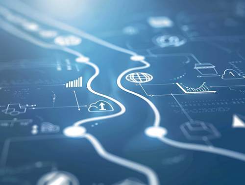 Booking online using a laptop