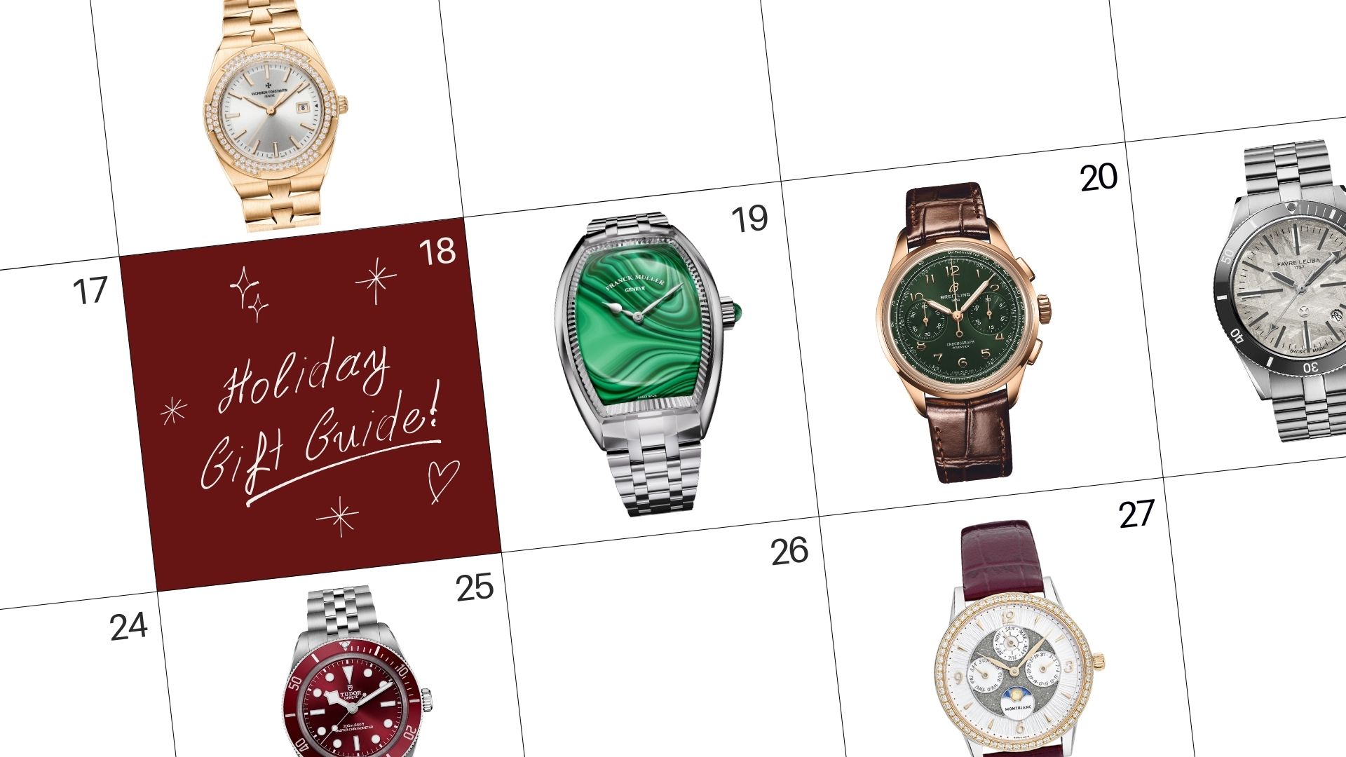 A Considered Holiday Watch Guide