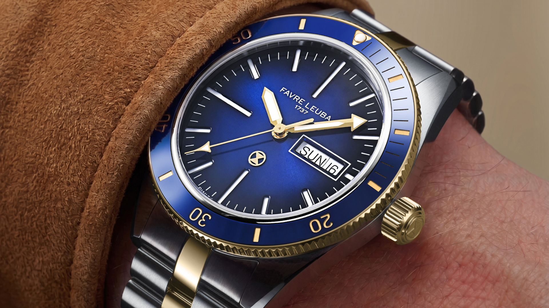 Favre Leuba’s Most Versatile Diver Gains a Two-Tone Edition