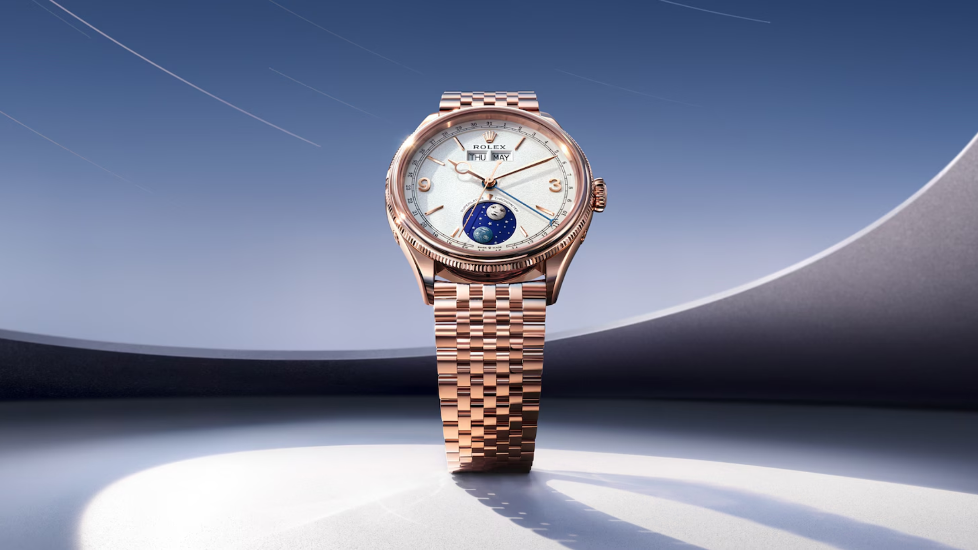 Rolex Unveils the Perpetual Padellone, an Instantaneous Annual Calendar Watch