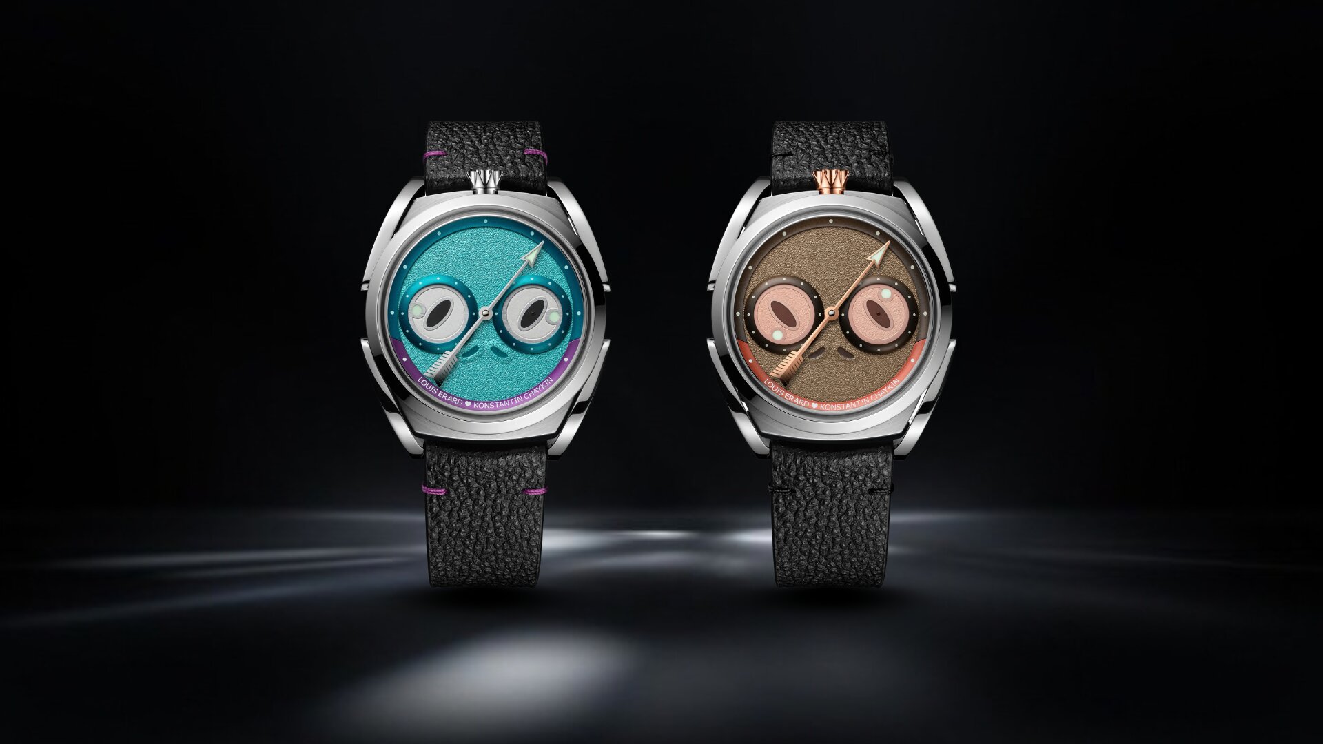  Same Gaze, Two Temperaments: Louis Erard x Konstantin Chaykin Give the Frog Two New Moods
