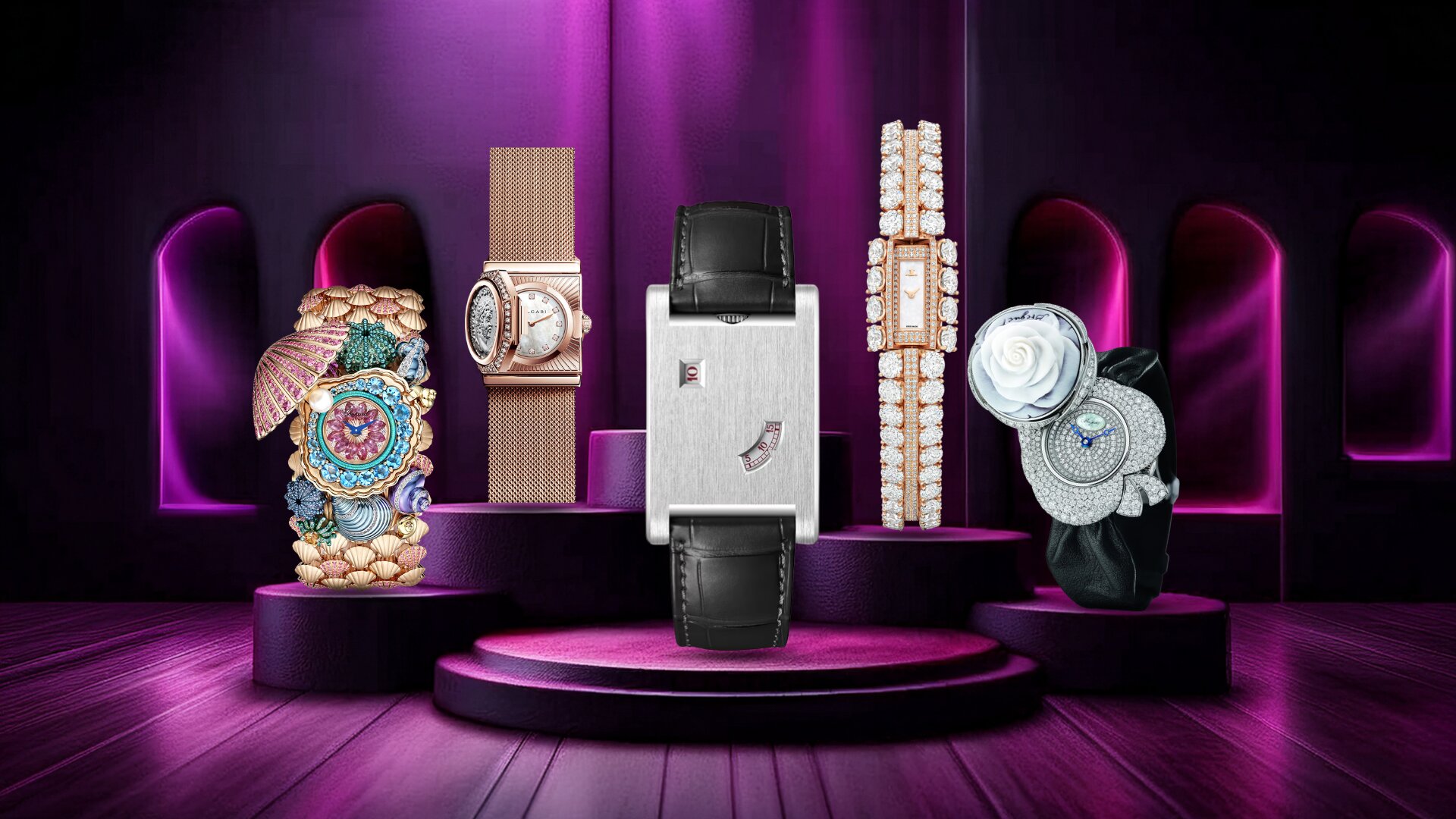 Keeping It a Secret: Five Dials that Choose to Tell The Time In Hiding