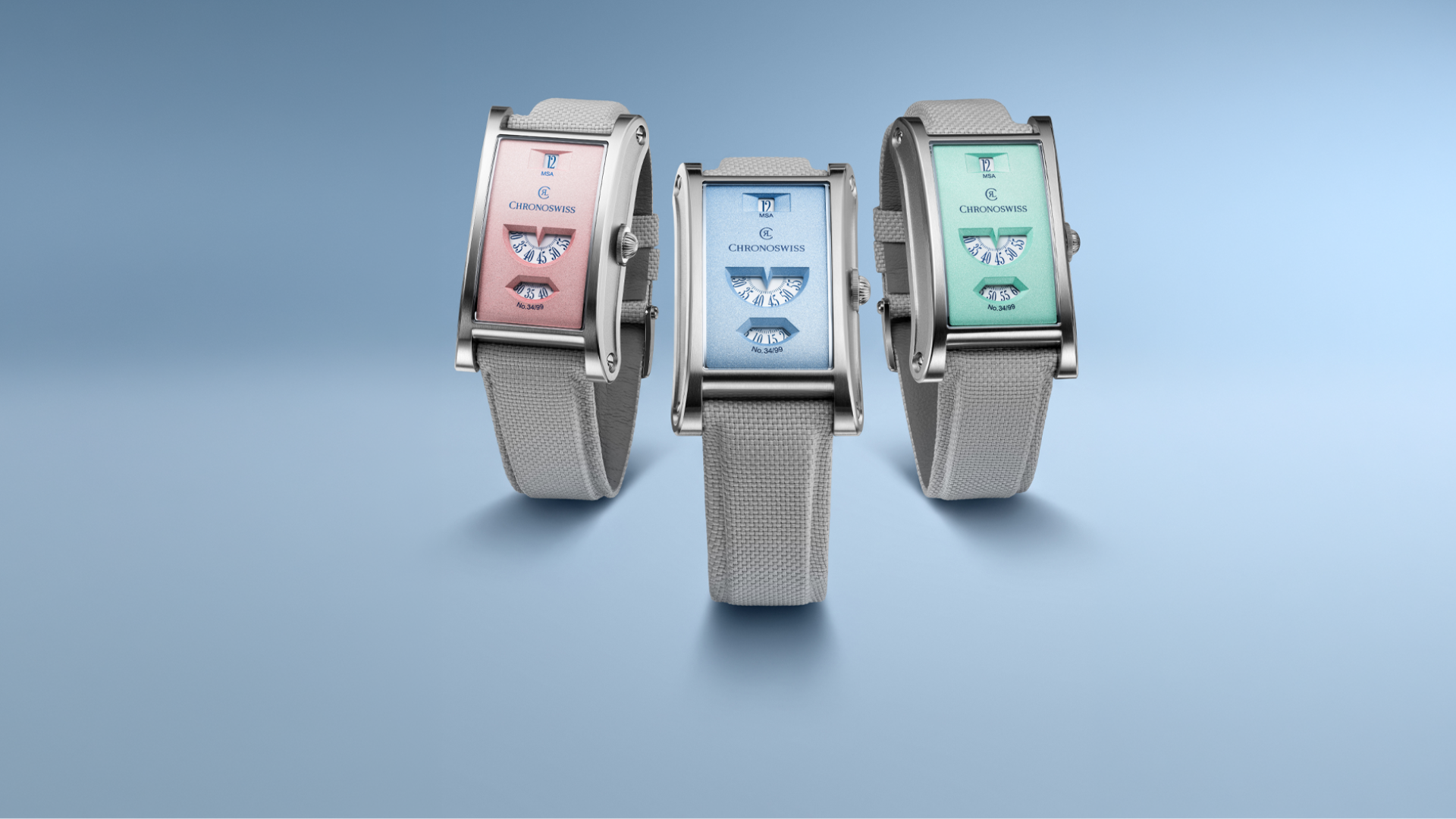 Chronoswiss Goes Pastel with the Neo Digiteur
