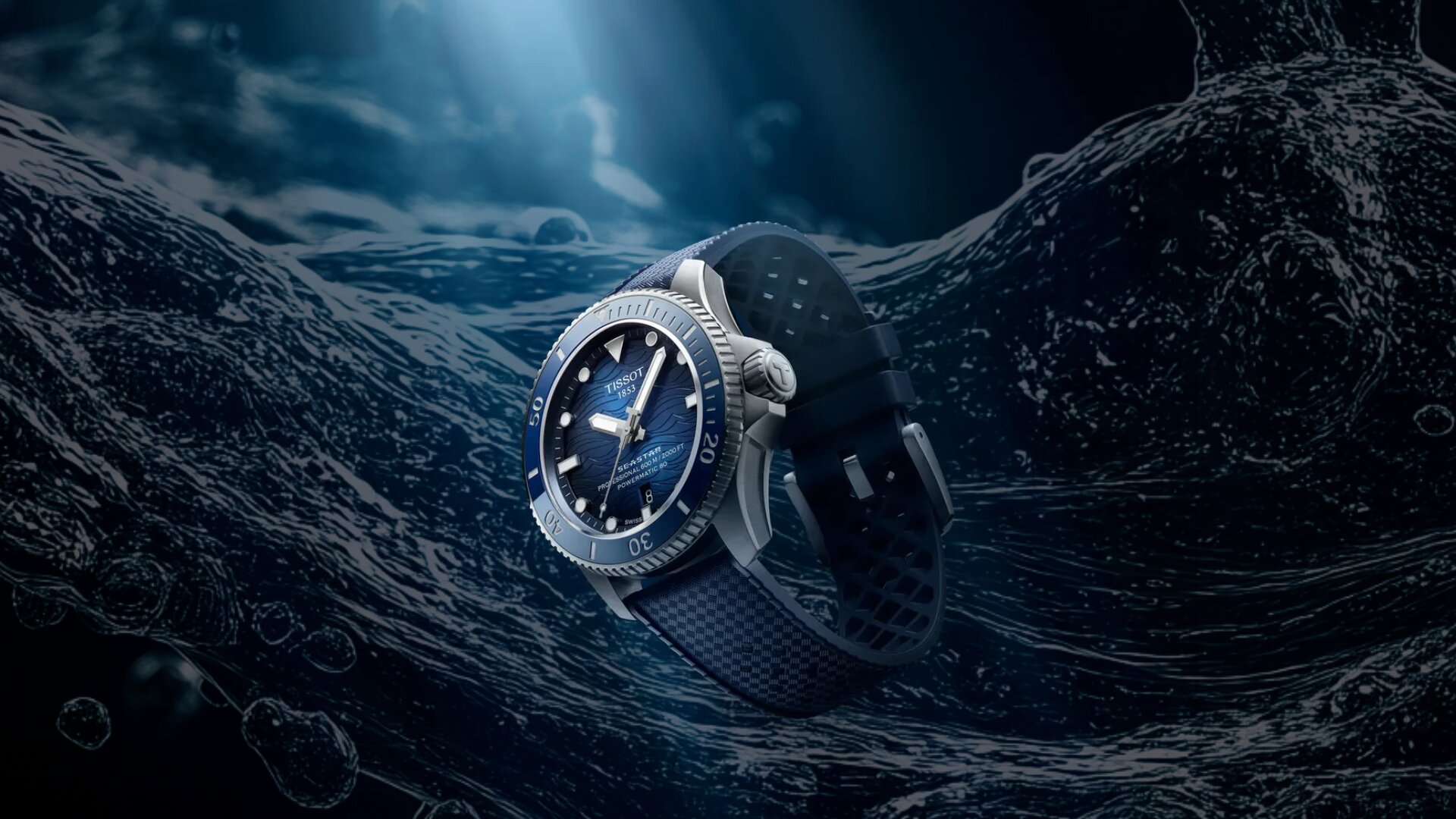 Tissot Refines the Seastar 2000 Professional, Now Smaller, Brighter and Rated to 600 Metres