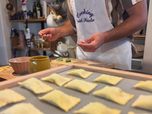 EJ · Family Cooking Class in a Traditional Chianti Home with Chef Paola Paggetti - Group 5
