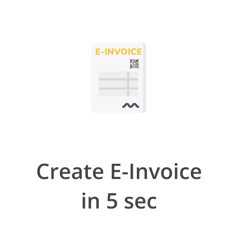 Generate E-Invoices in 5 Seconds using E-Invoicing Software for GST Portal