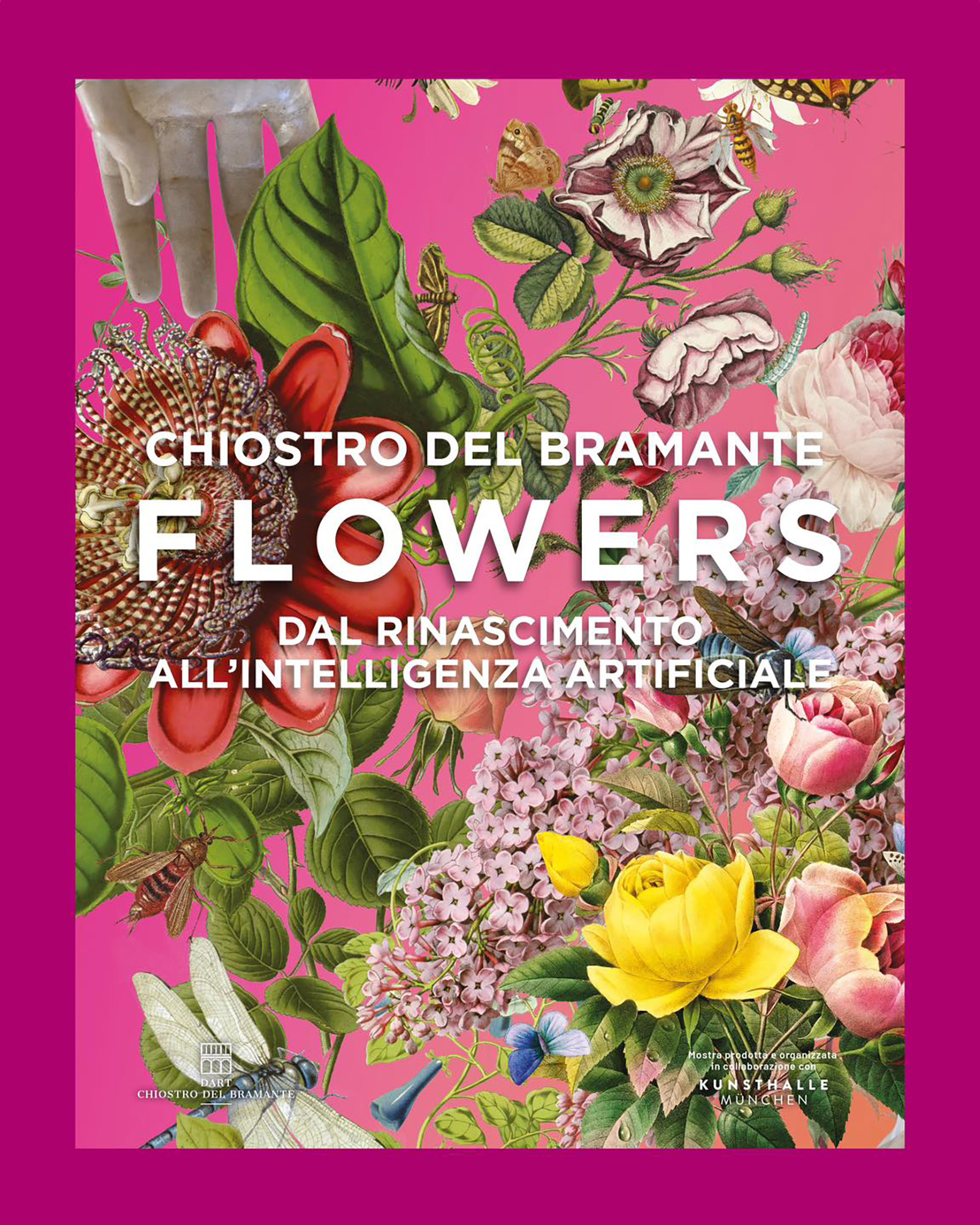 Flowers Chiostro del Bramante Poster