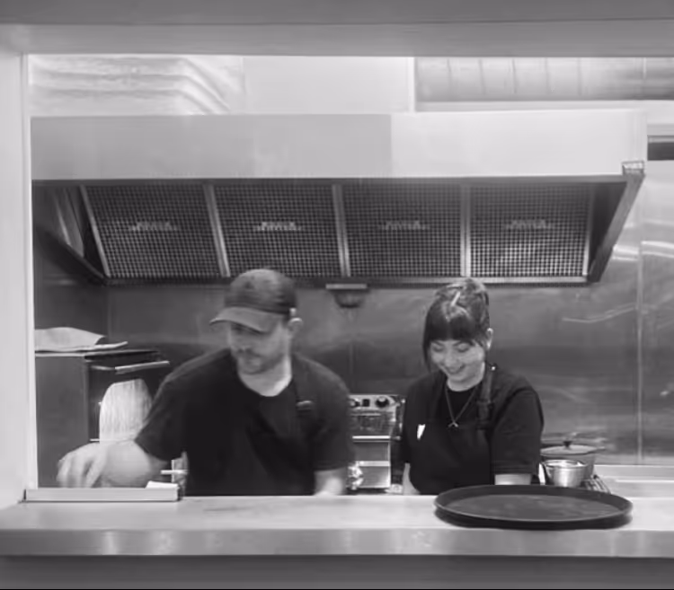 Amanda and Jordan, Founders of Bia