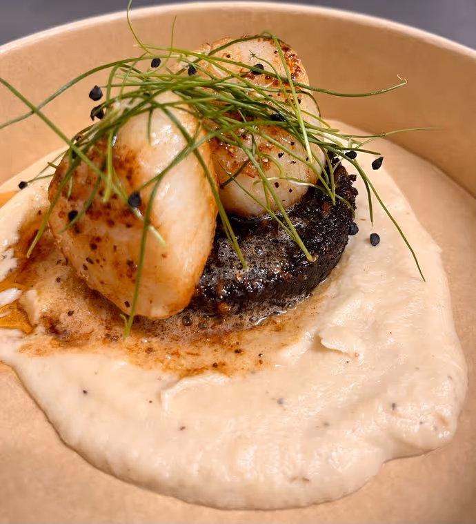 Scallops & Black Pudding