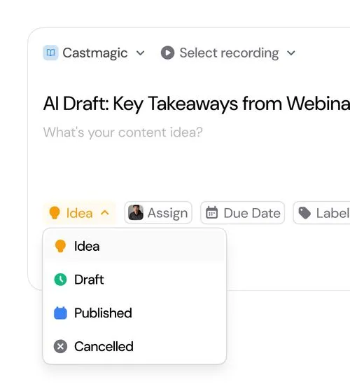 Commenting, tasking, and internal approval flows