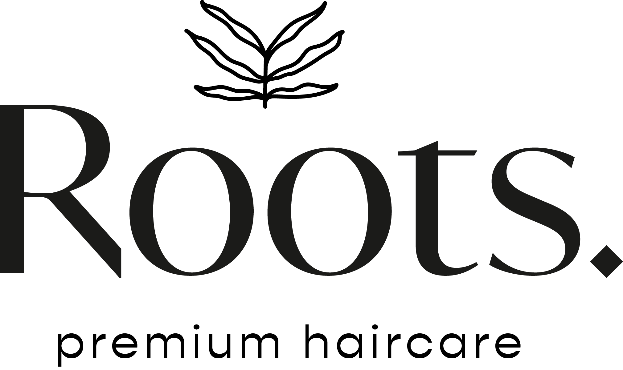 Roots primary logo on a transparent background