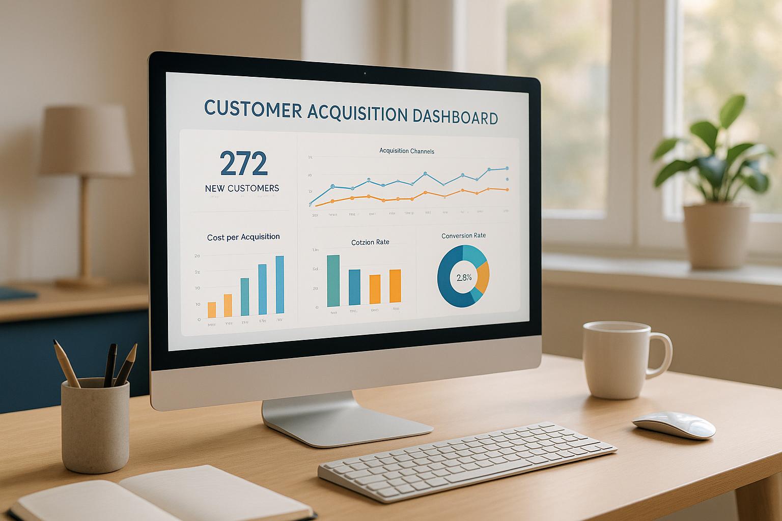 Key Metrics for Customer Acquisition Dashboards