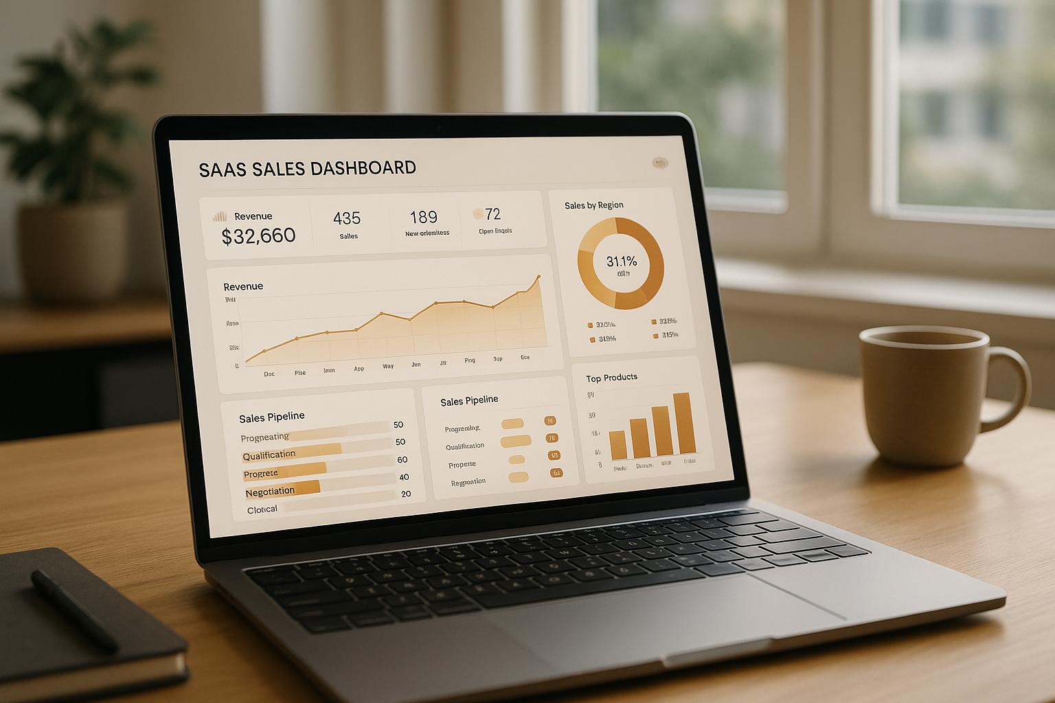 SaaS Sales Dashboards for Scaling Businesses