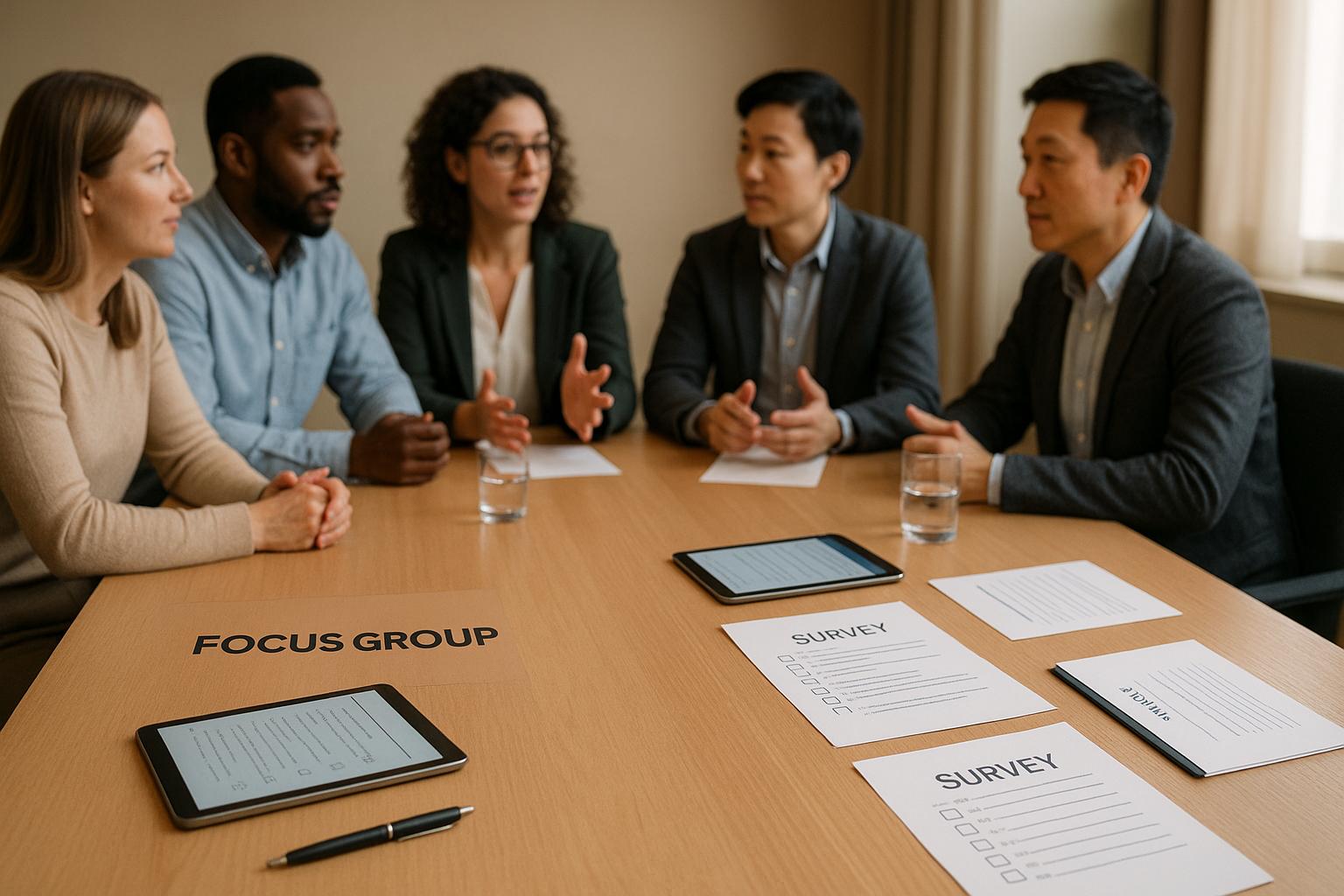 Focus Groups vs. Surveys for Segmentation Data