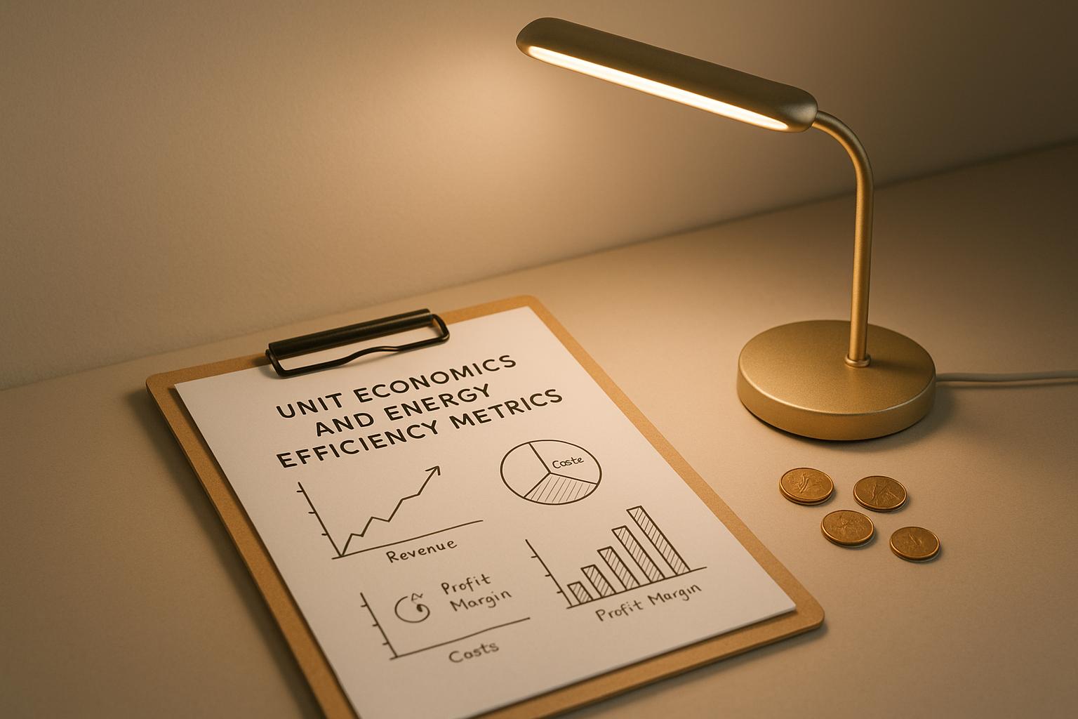 Unit Economics and Energy Efficiency Metrics