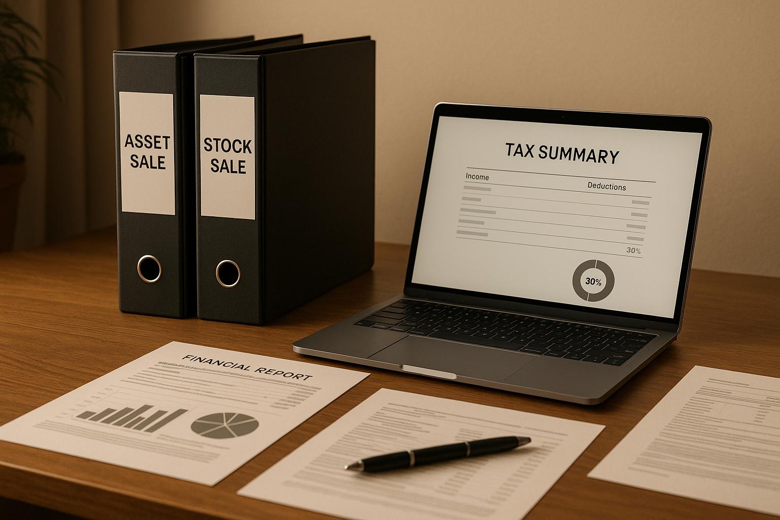 How Business Sale Structure Affects Post-Exit Taxes