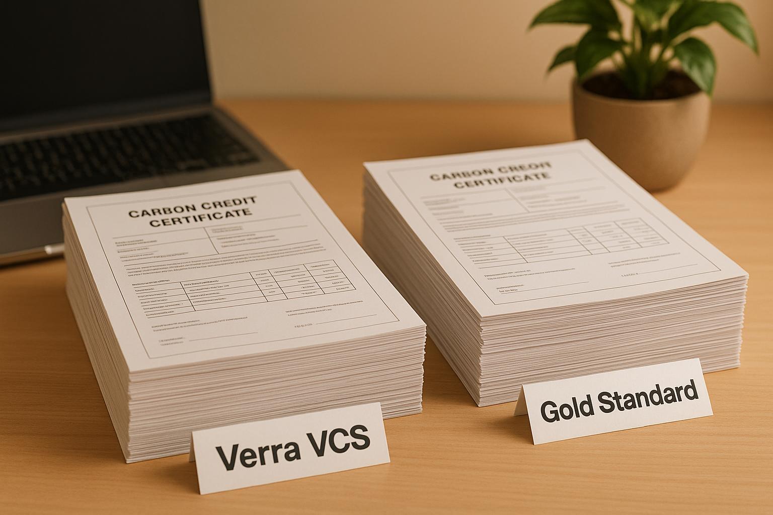 How Carbon Credit Standards Affect Valuation Adjustments