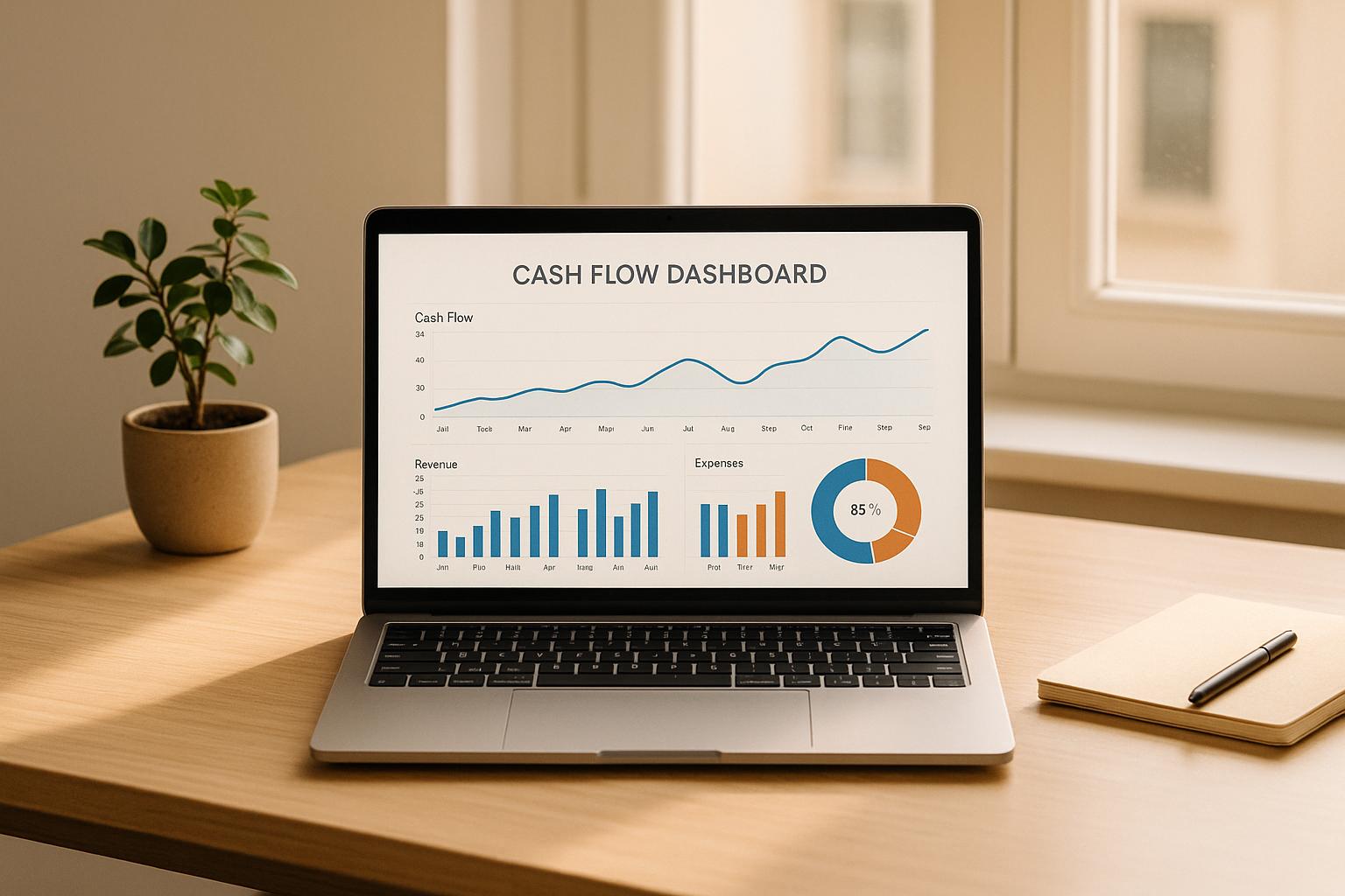 How Cash Flow Dashboards Help Manage Project Revenue