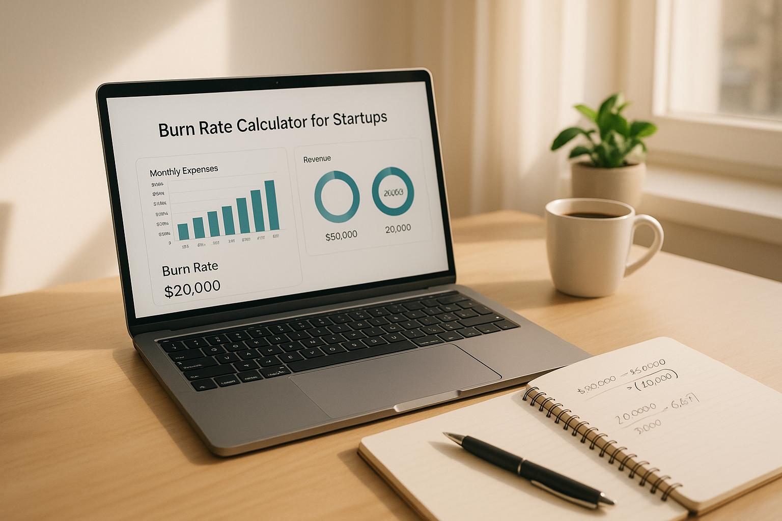 Burn Rate Calculator for Startups
