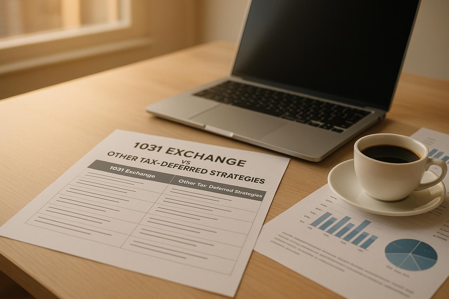 1031 Exchange vs. Other Tax-Deferred Strategies