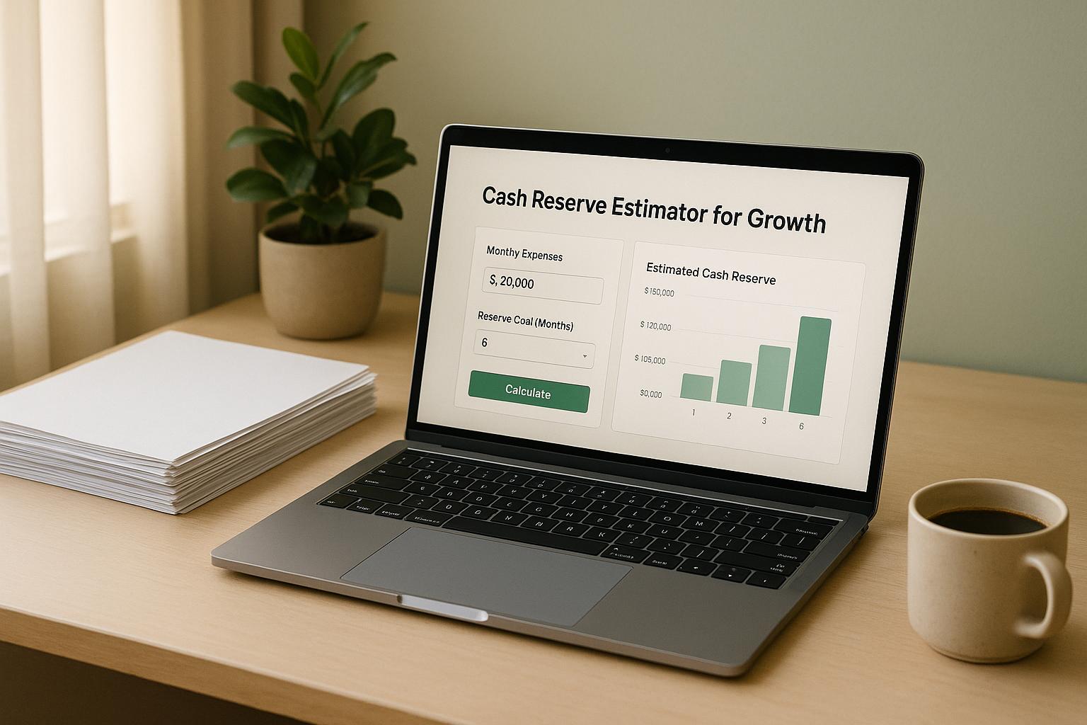 Cash Reserve Estimator for Growth