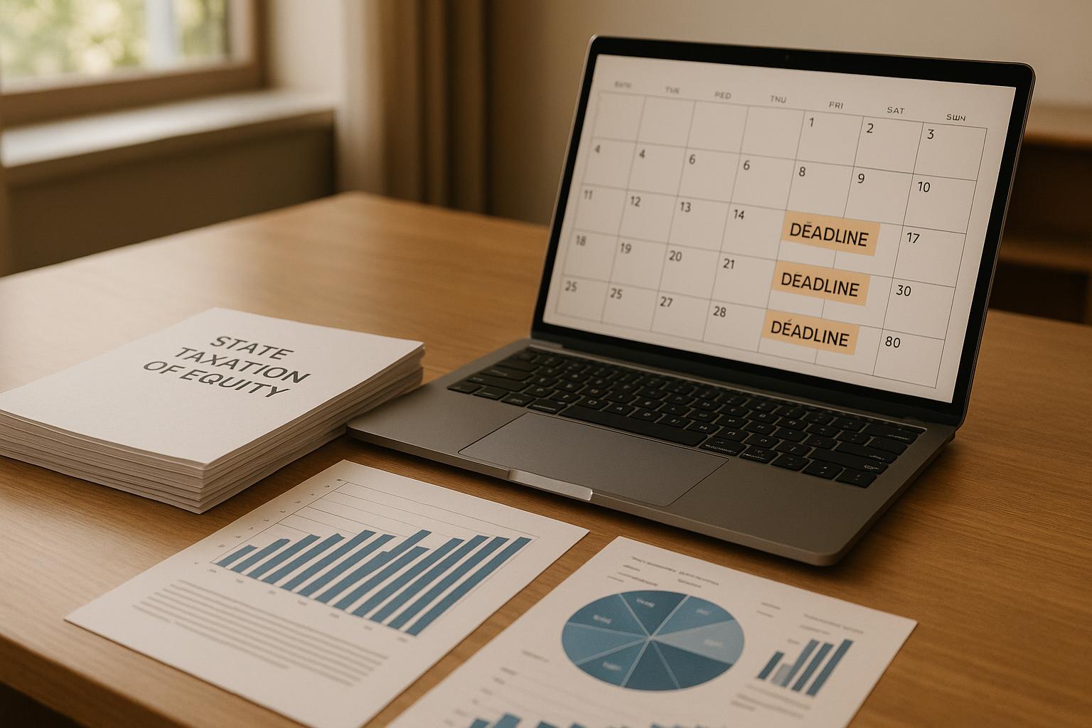 State Taxation of Equity: Key Deadlines to Know