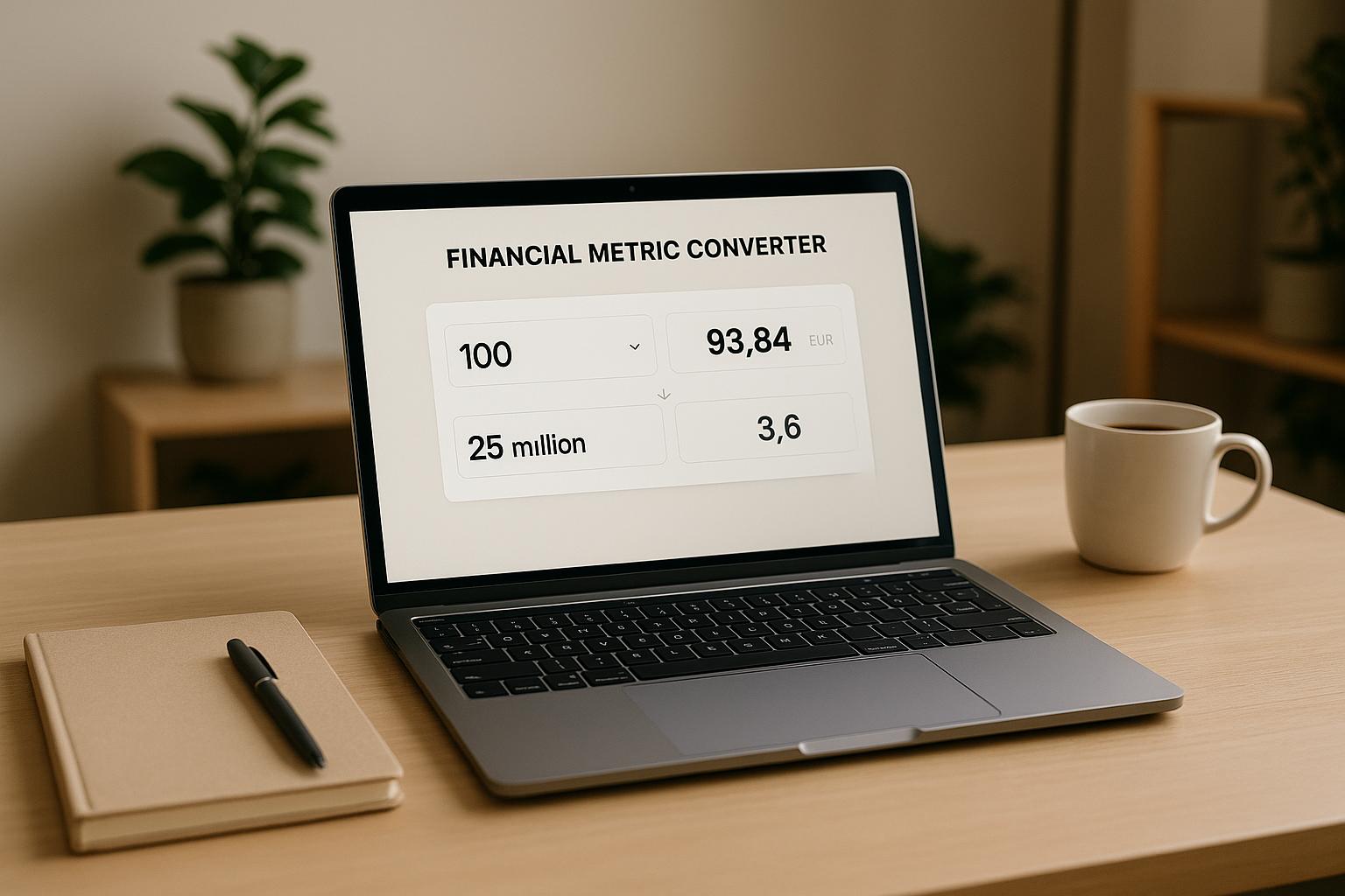 Financial Metric Converter for Easy Analysis