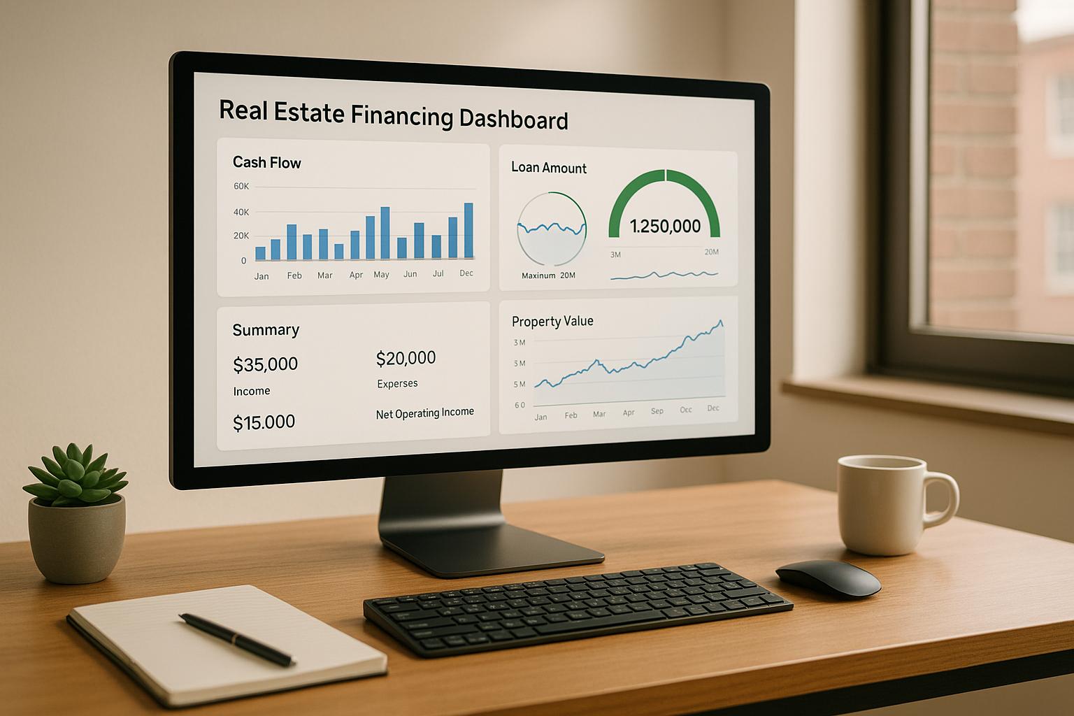 Top Features in Real Estate Financing Dashboards