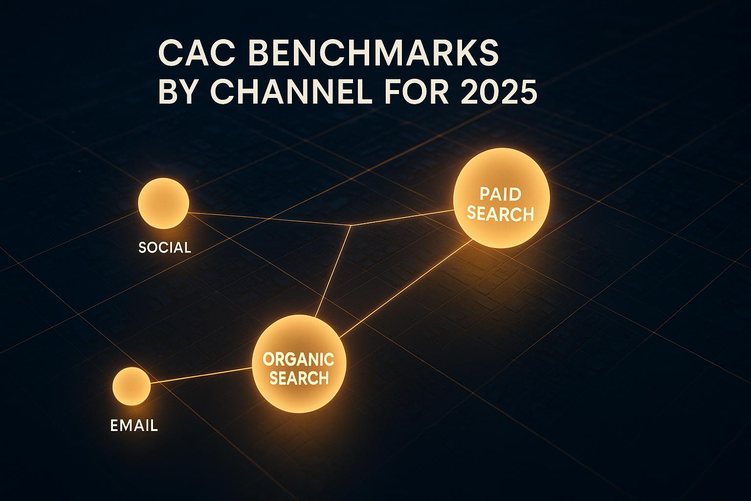 CAC Benchmarks by Channel for 2025