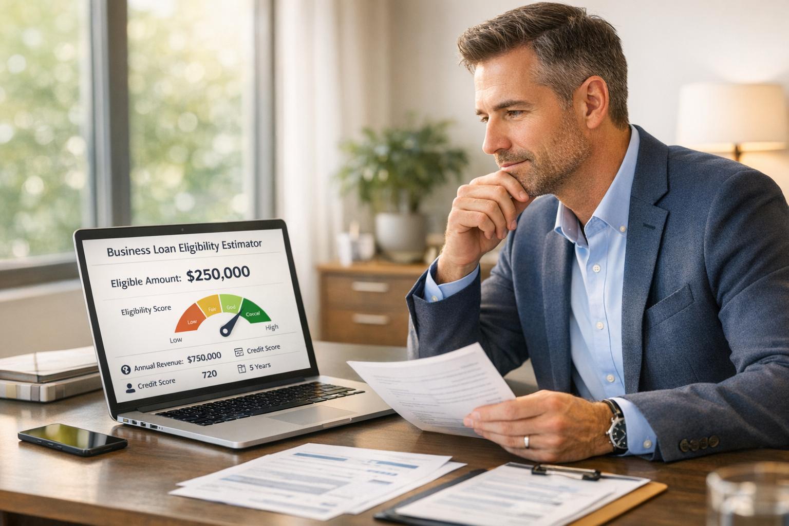 Business Loan Eligibility Estimator