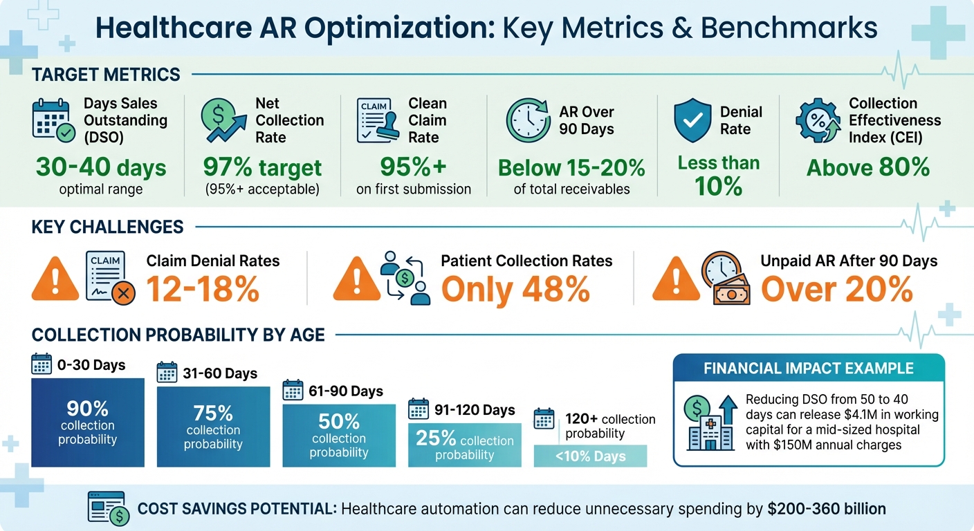 Healthcare AR Optimization: Key Metrics and Benchmarks