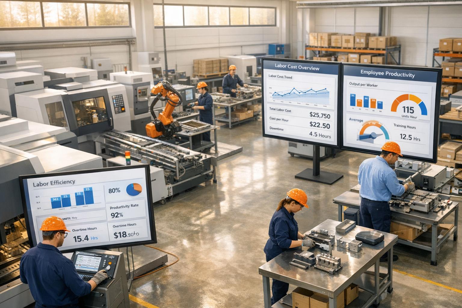 5 Labor Cost Metrics Every Manufacturer Should Track