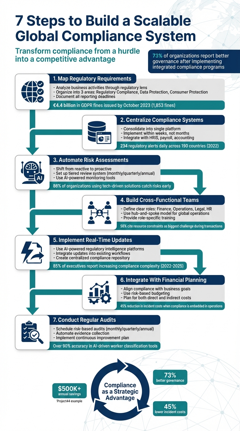 7-Step Framework for Managing Global Compliance in Scaling Businesses