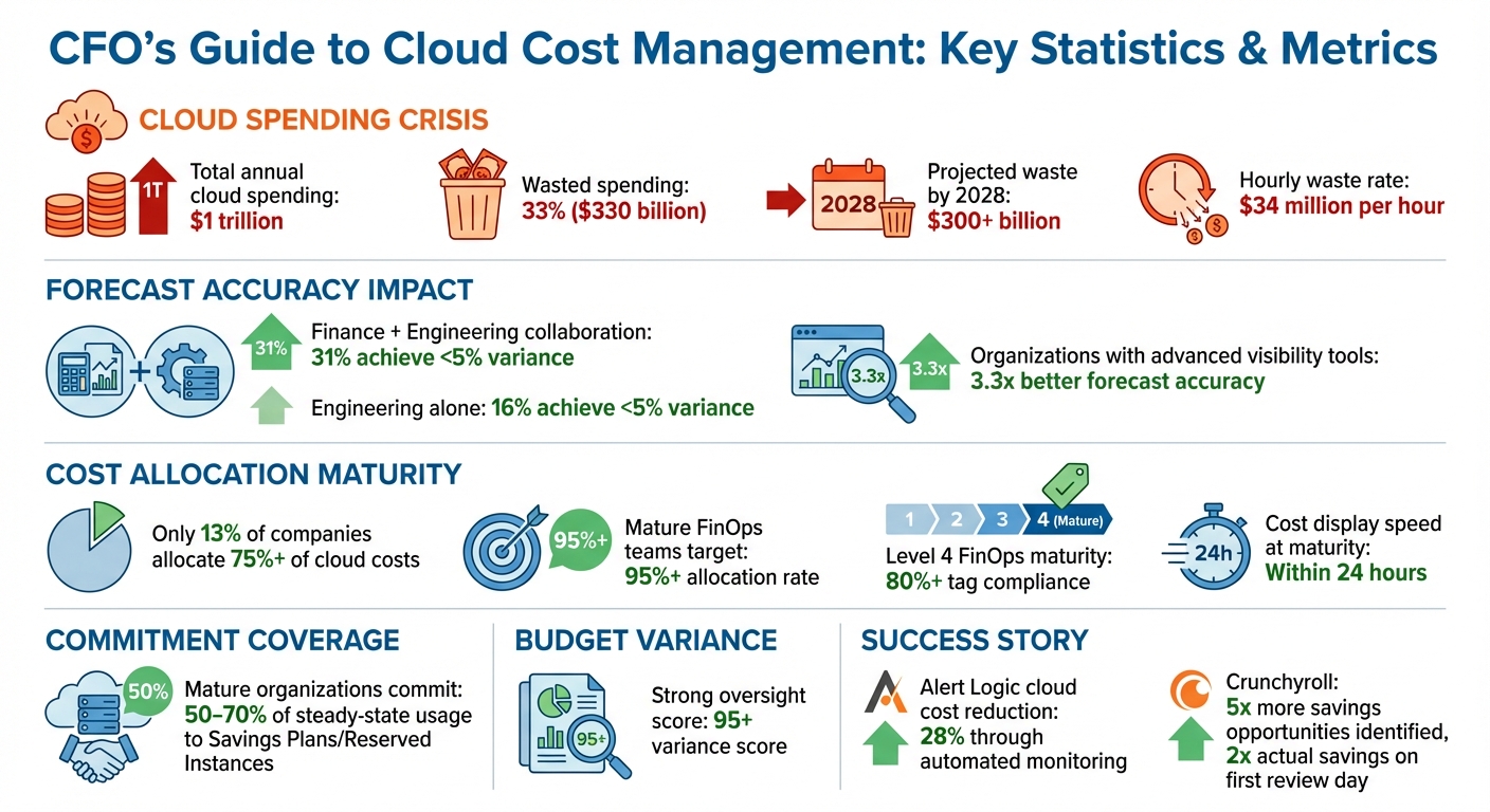 Cloud Cost Management Statistics and Key Metrics for CFOs