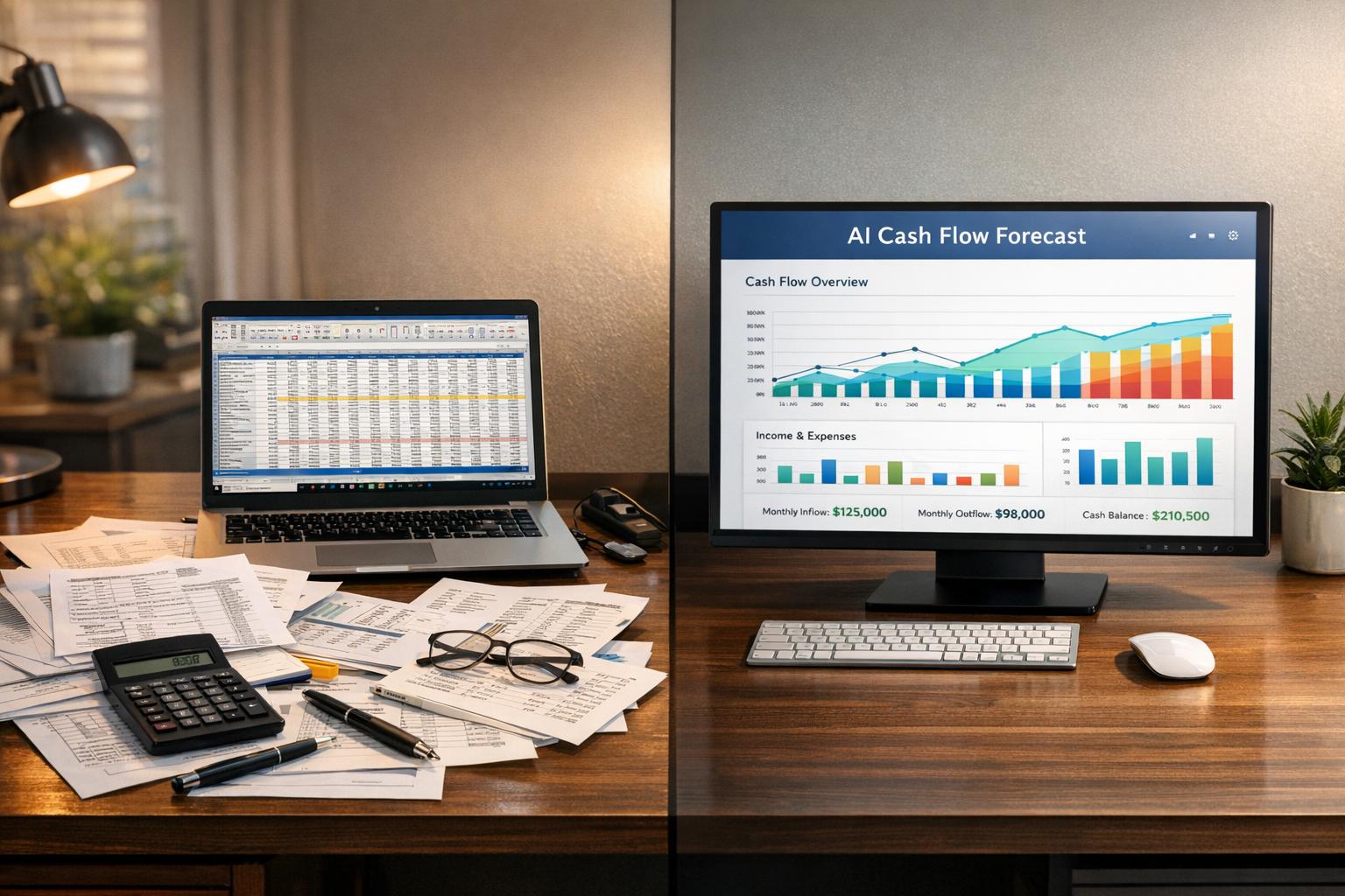 AI vs. Traditional Cash Flow Forecasting