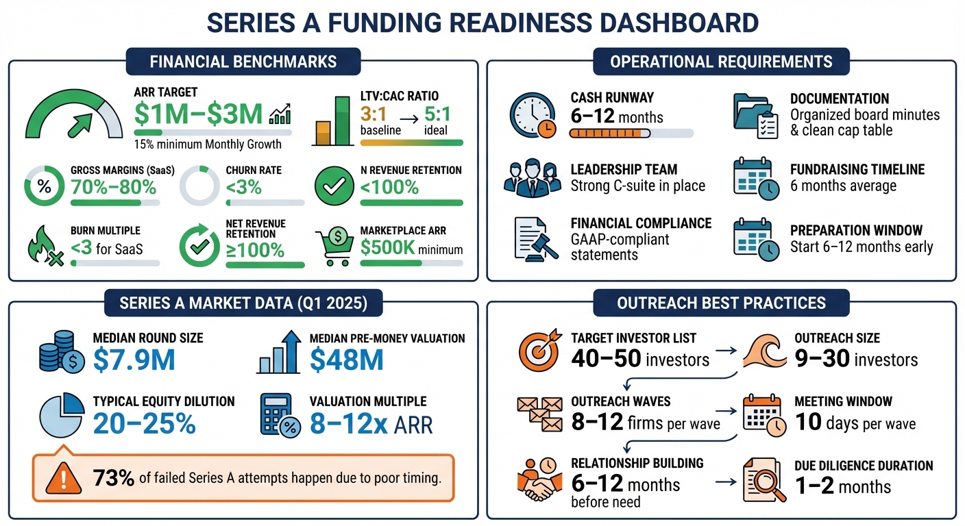 Series A Funding Readiness: Key Financial Metrics and Benchmarks