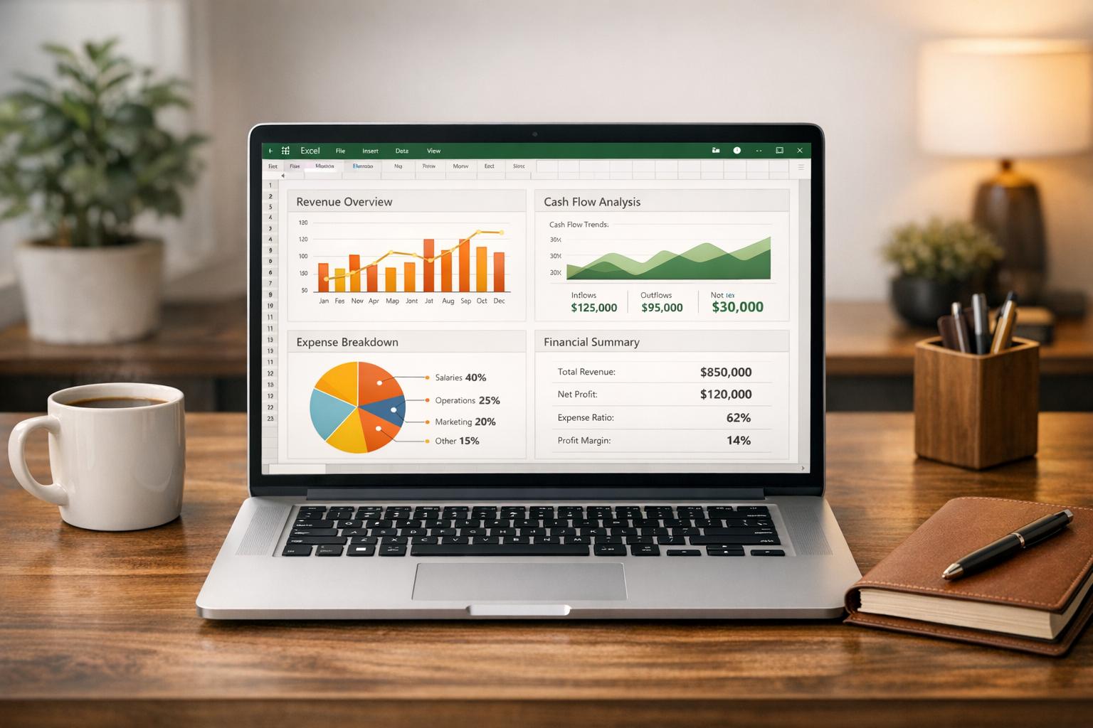Free Excel Dashboard Templates for CFOs