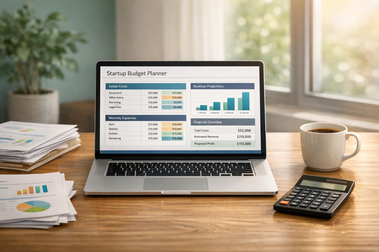 Startup Budget Planner for New Ventures