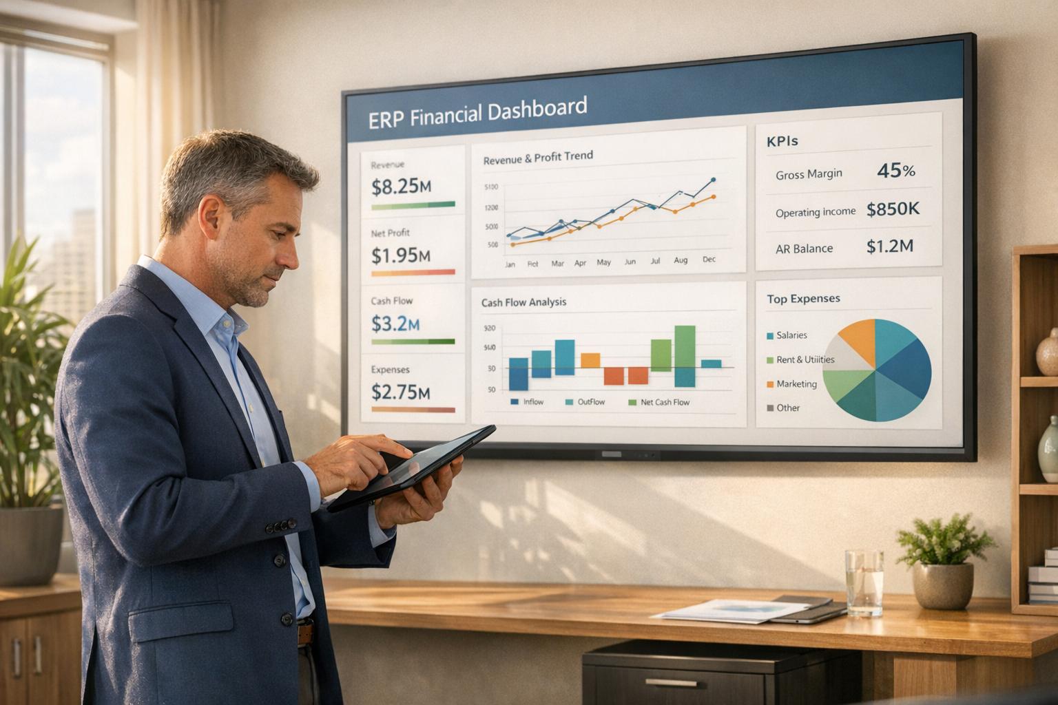 CFO Guide to ERP Dashboard Integration