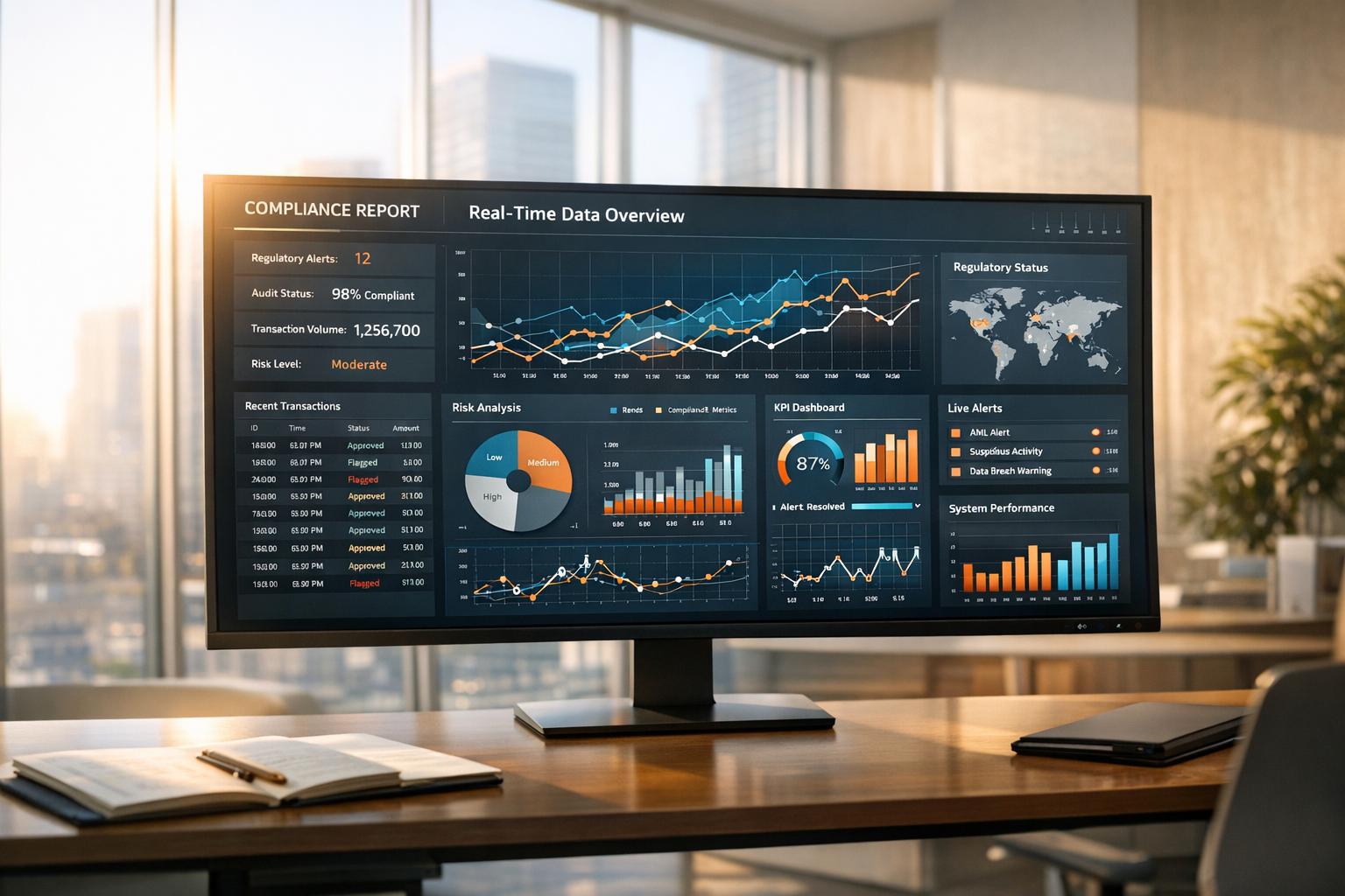 Real-Time Reporting for Regulatory Compliance