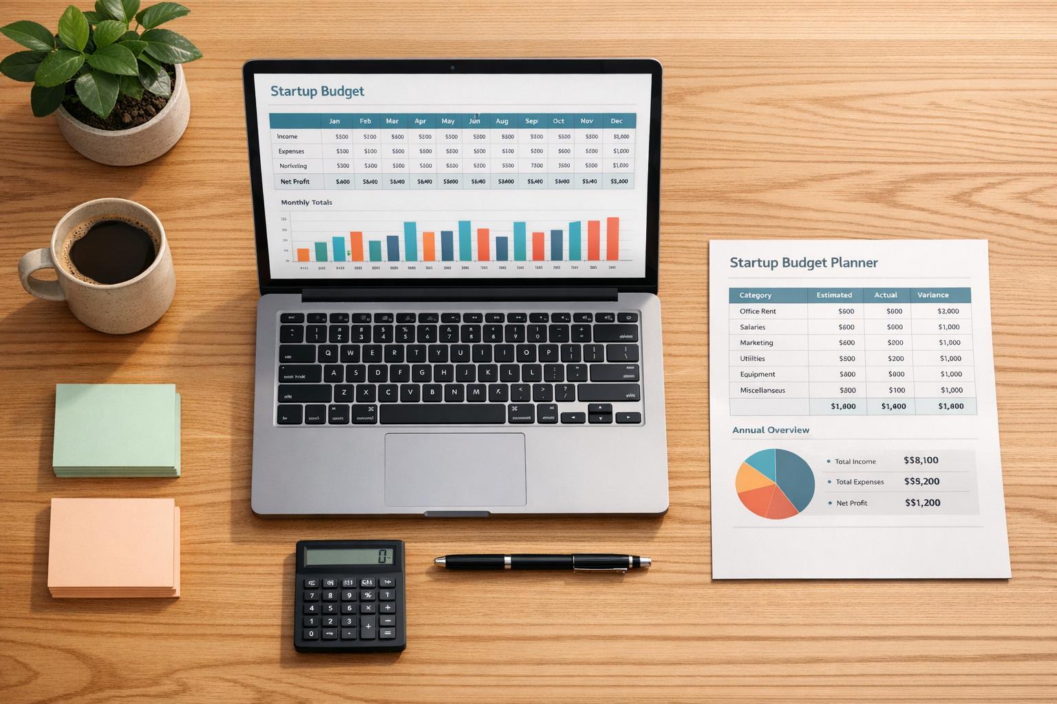 Startup Budget Planner for New Businesses